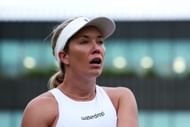 Danielle Collins at the 2023 Wimbledon.